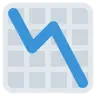 Chart mit Abwärtstrend Emoji 📉 image - Twitter / X (Twemoji) style