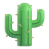 Emoji Cactus 🌵 image - Microsoft 3D Fluent style