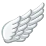 ปีก Emoji 🪽 image - Google Noto Color style