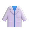 เสื้อห้องปฏิบัติการ Emoji 🥼 image - Microsoft 3D Fluent style