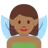 Woman Fairy: Medium-Dark Skin Tone