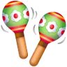 Marakas Emoji 🪇 image - Samsung style