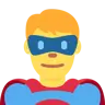 Man Superhero Emoji 🦸‍♂️ image - Twitter / X (Twemoji) style