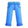 Jeans Emoji 👖 image - Microsoft 3D Fluent style