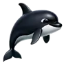 Orca Emoji 🫍 image - Apple style