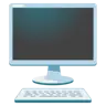 Emoji Computer desktop 🖥 image - Google Noto Color style