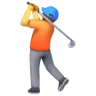 Golfista Emoji 🏌 image - Samsung style