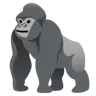 Emoji Gorilla 🦍 image - Google Noto Color style
