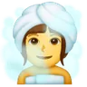 Woman In Steamy Room Emoji 🧖‍♀️ image - Samsung style