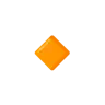 Küçük Turuncu Pırlanta Emoji 🔸 image - Google Noto Color style