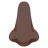 Nose: Dark Skin Tone