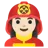 Woman Firefighter: Light Skin Tone