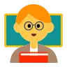 Man Teacher Emoji 👨‍🏫 image - Tossface style