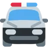 รถตำรวจที่กำลังจะมาถึง Emoji 🚔 image - Twitter / X (Twemoji) style