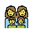 Family: Woman, Woman, Girl, Boy