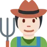 Farmer: Light Skin Tone Emoji 🧑🏻‍🌾 image - Twitter / X (Twemoji) style