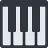 Emoji Tastiera musicale 🎹 image - Twitter / X (Twemoji) style