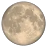 สัญลักษณ์พระจันทร์เต็มดวง Emoji 🌕 image - WhatsApp style