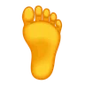 Emoji Piede 🦶 image - Telegram style