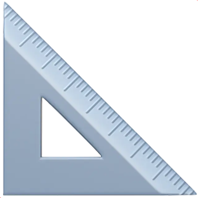 Righello triangolare