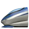 Hochgeschwindigkeitszug Emoji 🚄 image - Apple style