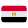 Flag: Egypt Emoji 🇪🇬 image - Tossface style