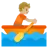 Person Rowing Boat: Medium-Light Skin Tone