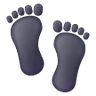 Fußabdrücke Emoji 👣 image - Samsung style