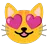Smiling Cat With Heart-Eyes