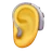 Ear With Hearing Aid