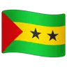 Flag: São Tomé & Príncipe Emoji 🇸🇹 image - WhatsApp style