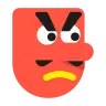 Emoji Goblin giapponese 👺 image - Tossface style