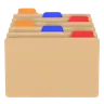 Kartenindexteiler Emoji 🗂 image - Apple style