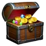 Treasure Chest Emoji 🪎 image - Apple style