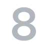 Ziffer Acht 8 image - Tossface style