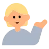 Person Tipping Hand: Medium-Light Skin Tone Emoji 💁🏼 image - Tossface style