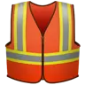 Safety Vest Emoji 🦺 image - Apple style