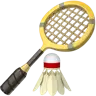 Emoji Badminton Racquet And Shuttlecock 🏸 image - Apple style
