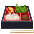 Bento Box Emoji 🍱 image - Facebook Meta style