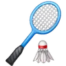 Emoji Badminton Racquet And Shuttlecock 🏸 image - Samsung style