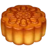 Mondkuchen Emoji 🥮 image - Apple style