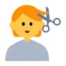 理发 Emoji 💇 image - Tossface style