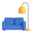 Couch And Lamp