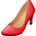 Emoji Scarpa con tacco alto 👠 image - Facebook Meta style