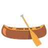 เรือแจว Emoji 🛶 image - Google Noto Color Animated style