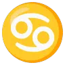 Cancer Emoji ♋ image - Google Noto Color Animated style