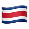 Flag: Costa Rica Emoji 🇨🇷 image - Apple style
