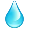 Droplet Emoji 💧 image - WhatsApp style