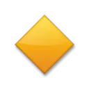 Small Orange Diamond