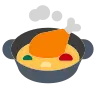 Emoji Pan piatto di cibo 🥘 image - Tossface style